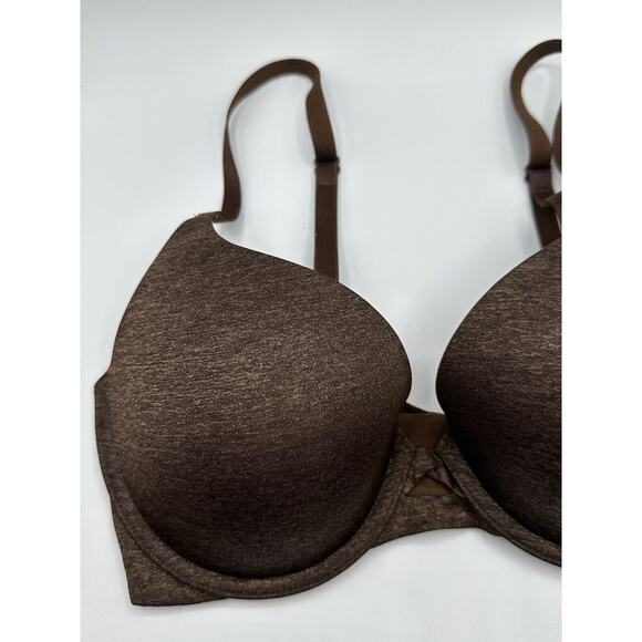 TWO Push Up Lace 34D Pink Perfect Shape Sexy Balconet Victoria's Secret Bra Lot - Picture 9 of 15